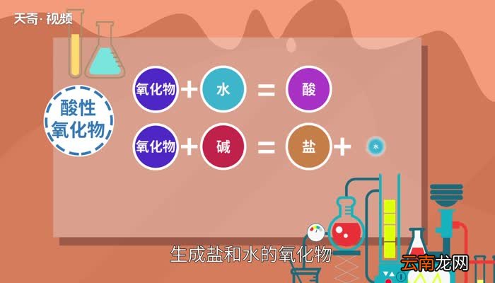 酸性氧化物有哪些 常见的酸性氧化物有哪些