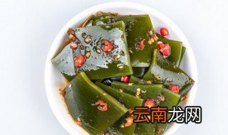 湿海带怎么做既简单又好吃 湿海带头怎么做好吃