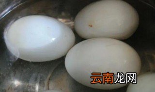 煮咸鹅蛋几分钟熟 煮咸鹅蛋几分钟能熟