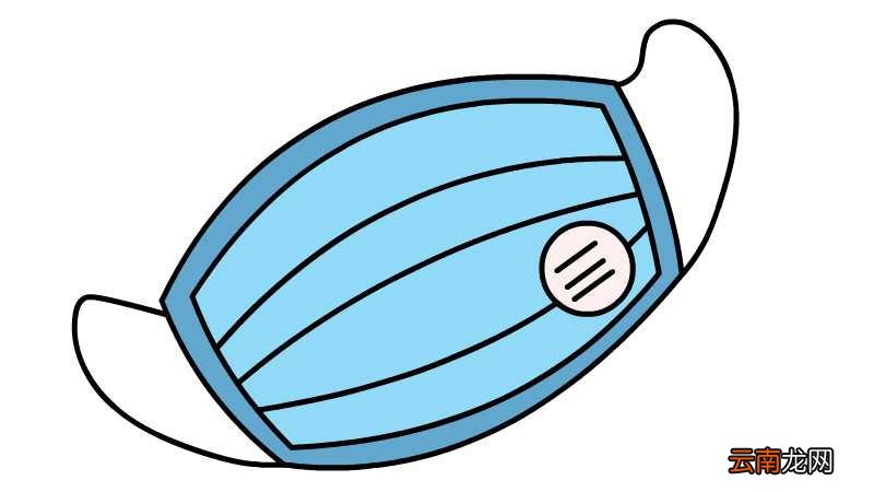 囗罩简笔画怎么画囗罩简笔画步骤