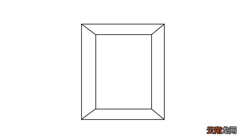 相框简笔画 相框简笔画步骤