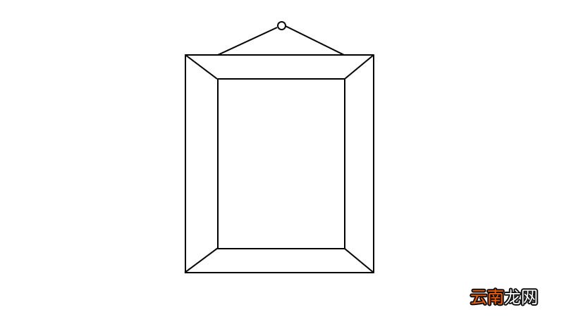 相框简笔画 相框简笔画步骤