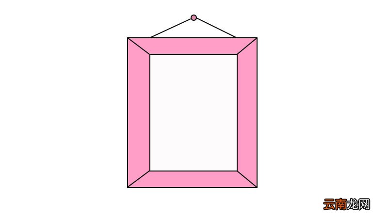 相框简笔画 相框简笔画步骤
