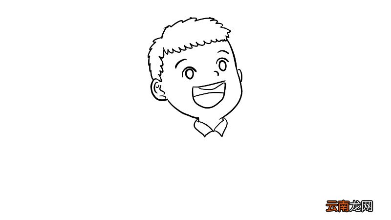 坐轮椅的小孩简笔画如何画坐轮椅的小孩简笔画画法