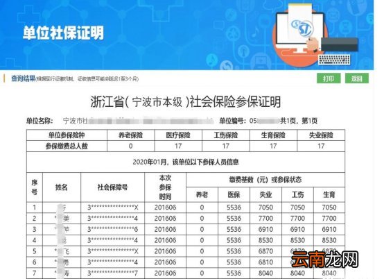 入口+方式 宁波参保单位社保查询打印指南