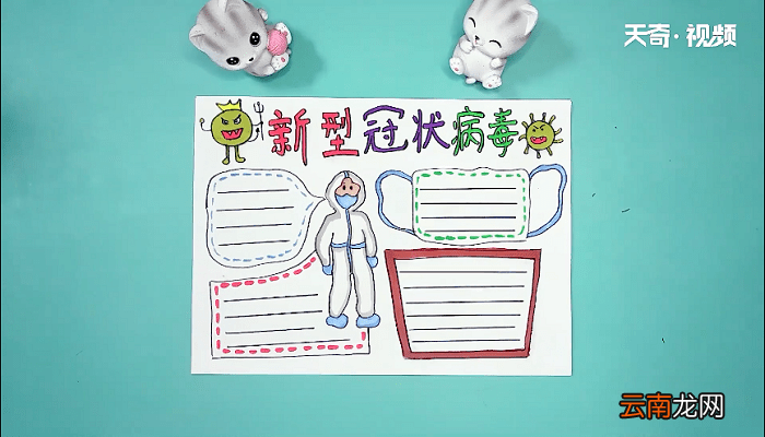 关于武汉病毒的手抄报 关于武汉病毒的画报