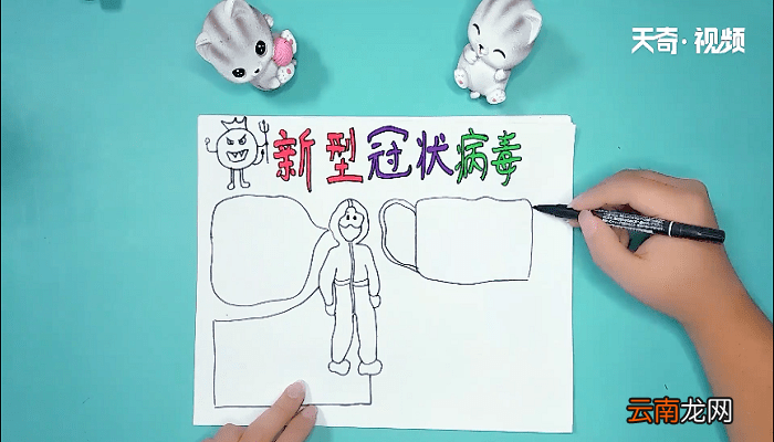 关于武汉病毒的手抄报 关于武汉病毒的画报