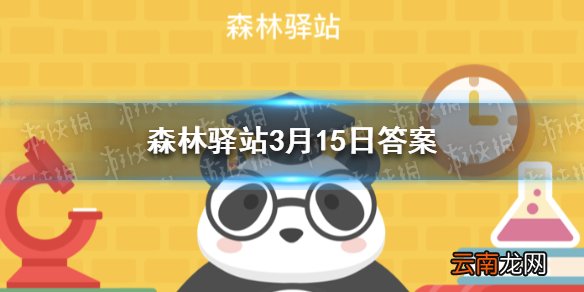 黄喉貂的前胸部有哪种颜色的喉斑 森林驿站3月15日答案