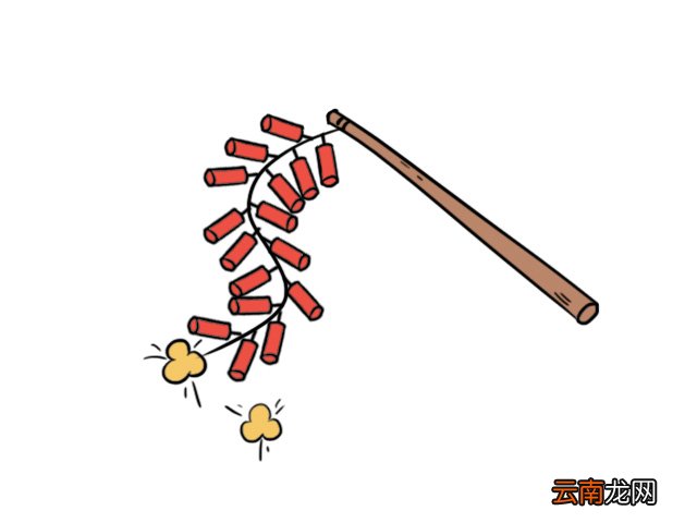 鞭炮怎么画