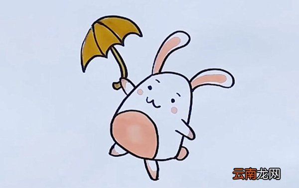 兔子和雨伞简笔画兔子和雨伞简笔画步骤