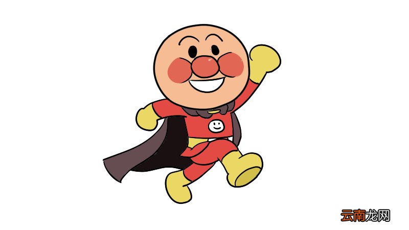 面包超人简笔画