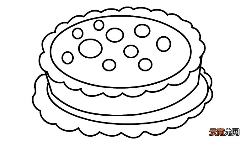 苹果派简笔画画法苹果派简笔画教程