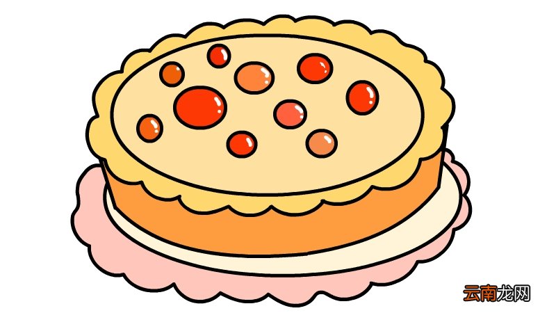 苹果派简笔画画法苹果派简笔画教程