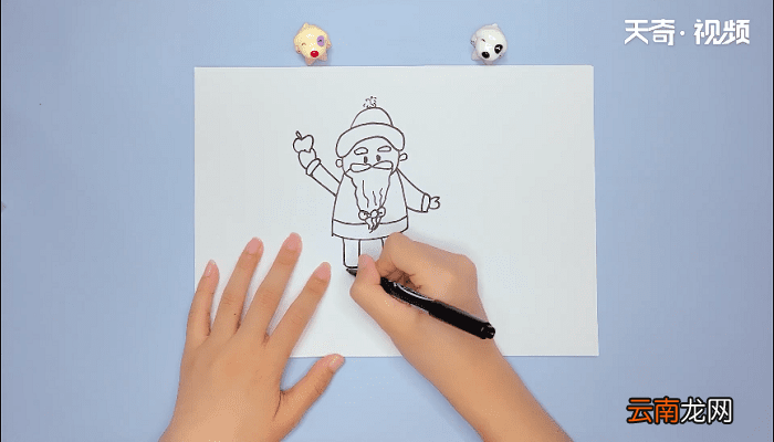 平安夜的简笔画 平安夜的简笔画画报