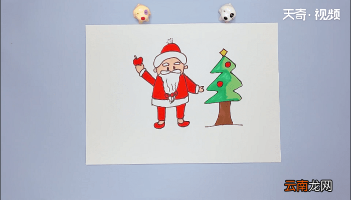 平安夜的简笔画 平安夜的简笔画画报