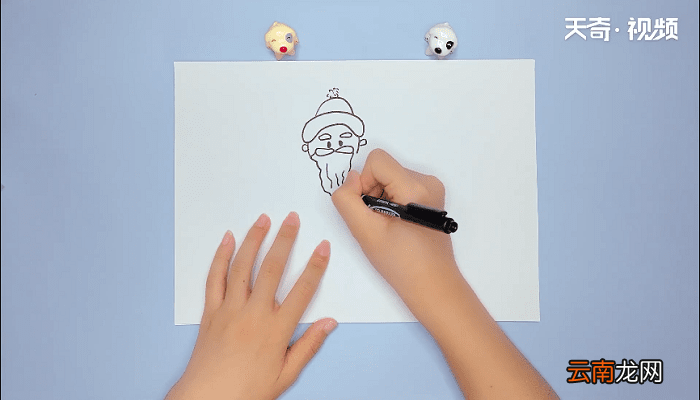 平安夜的简笔画 平安夜的简笔画画报