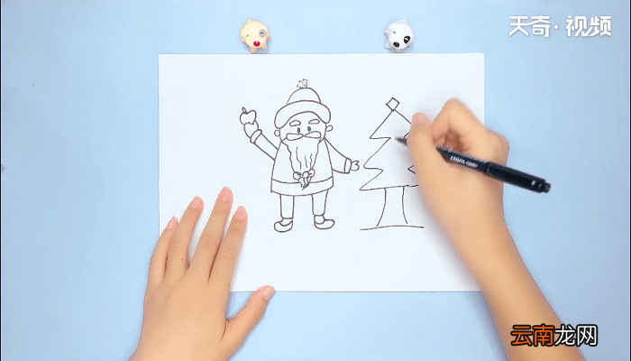 平安夜的简笔画 平安夜的简笔画画报