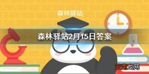 雪兔可能会出现在我国的哪个区域 森林驿站2月15日答案