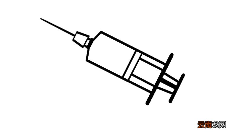 针管简笔画步骤