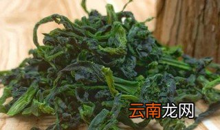 晒干的菜心怎么做好吃，菜心晒干的做法大全