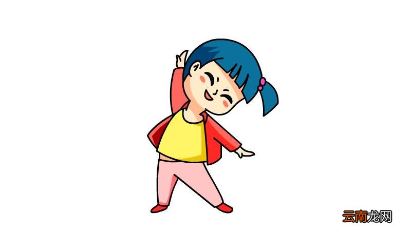 动画人物简笔画少女 动画人物少女的画法