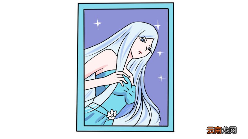 叶罗丽公主简笔画