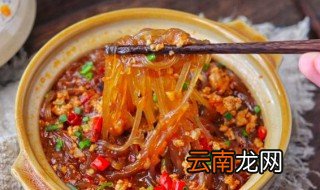 肉末粉丝煲怎么做 制作肉末粉丝煲的方法