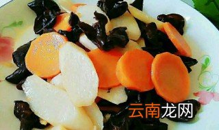 山药炒木耳的做法 山药炒木耳的做法与步骤