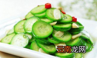 炒黄瓜怎么炒好吃瓜 炒黄瓜做法