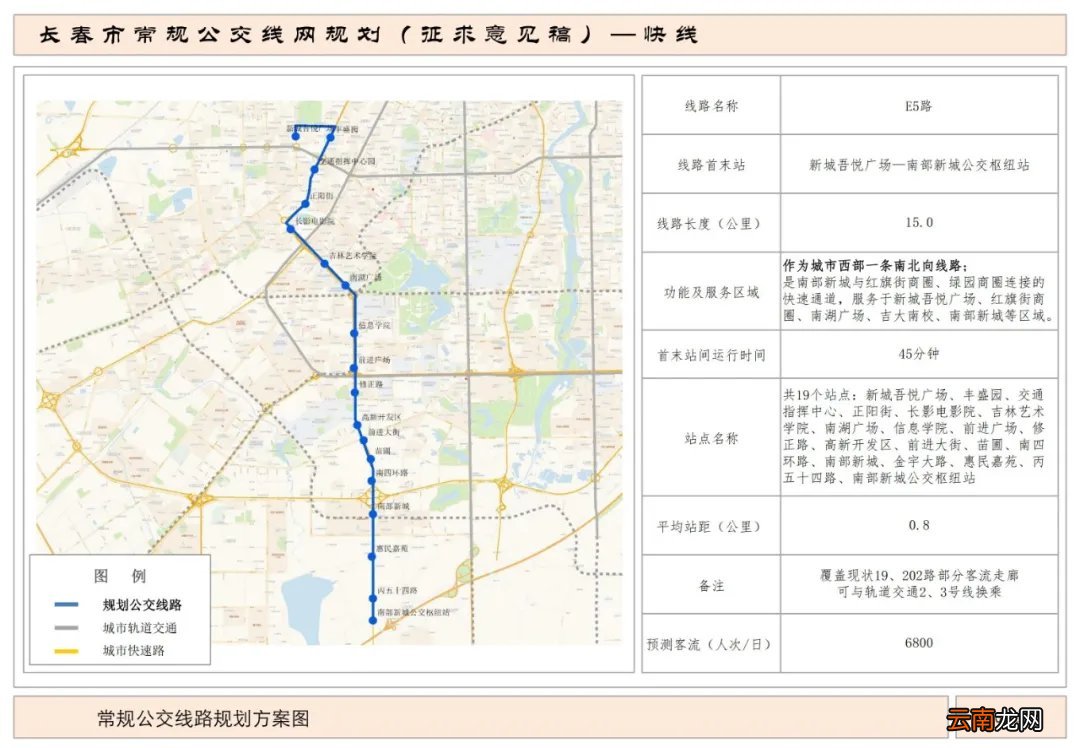 长春计划开通18条公交快线 公交路线图及站点设置汇总