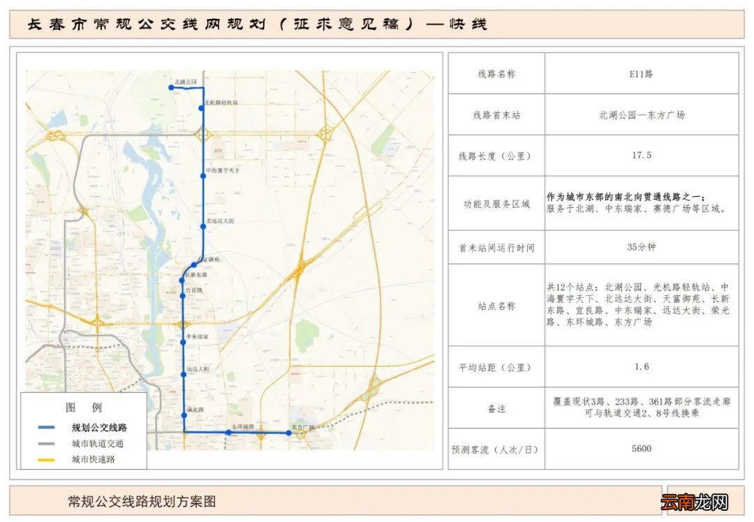 长春计划开通18条公交快线 公交路线图及站点设置汇总