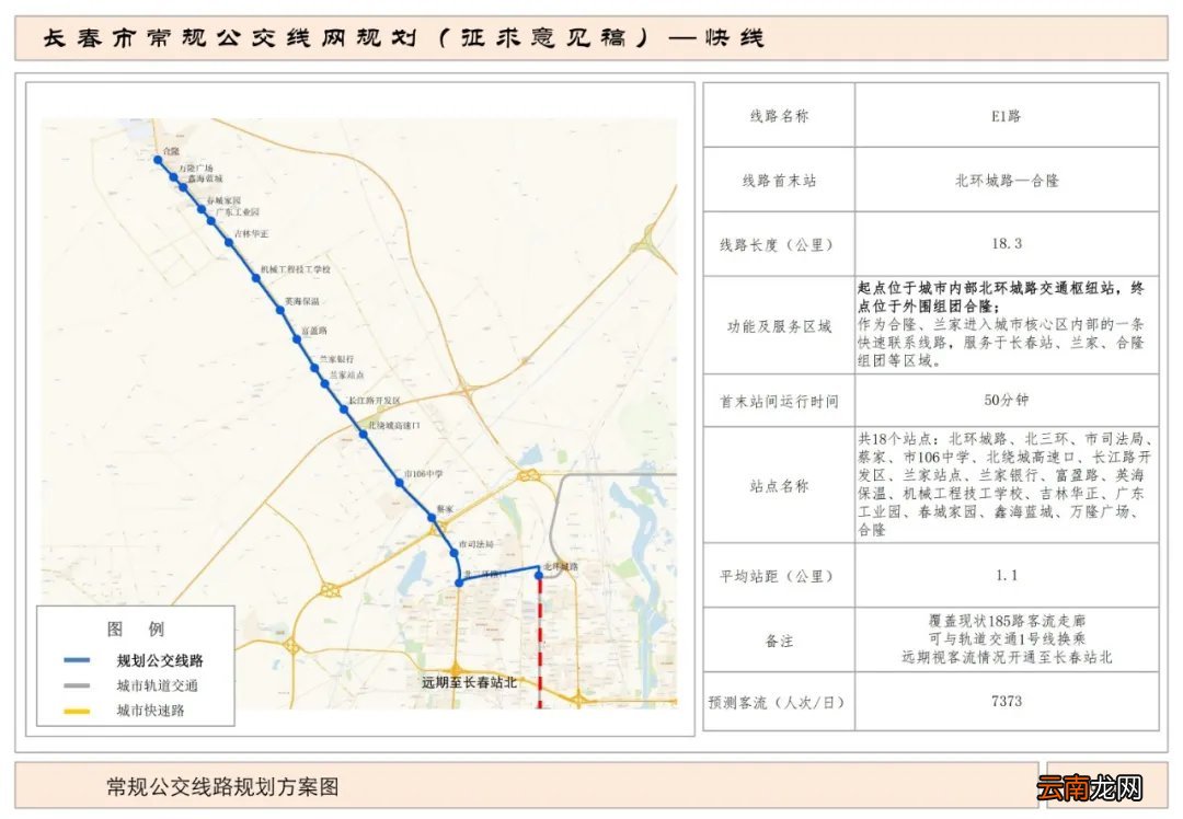 长春计划开通18条公交快线 公交路线图及站点设置汇总