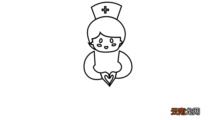 护士简笔画 护士简笔画怎么画