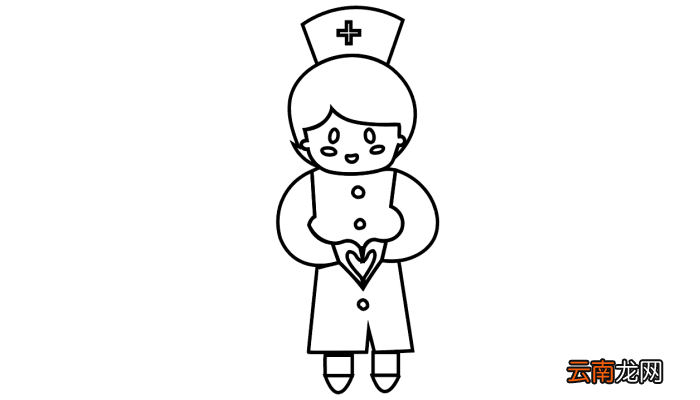 护士简笔画 护士简笔画怎么画