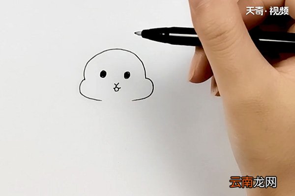 仓鼠弟弟简笔画