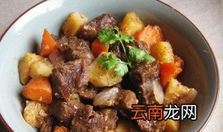 正宗炖牛肉的做法 正宗炖牛肉的做法介绍