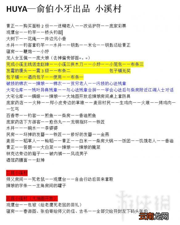 天命奇御出示道具全介绍 天命奇御出示道具有哪些 小溪村