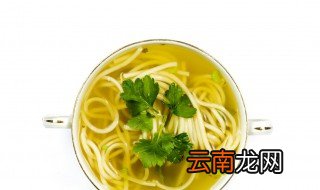 做清汤面怎么好吃 需要准备哪些食材