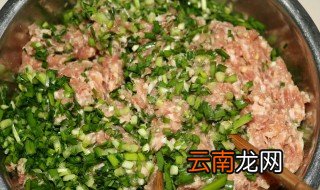 猪肉韭菜馅饺子调馅做法 猪肉韭菜馅做法介绍
