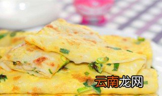 营养早餐简单鸡蛋饼做法 鸡蛋饼怎么做