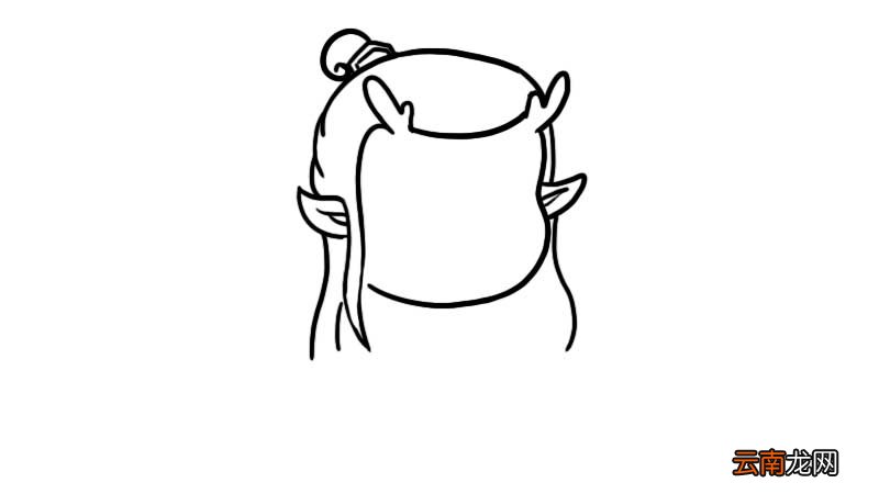 敖丙全身简笔画 敖丙全身的画法