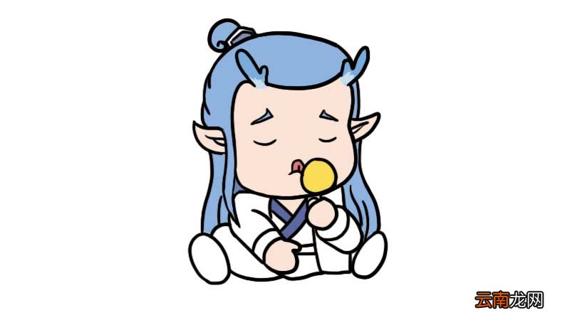 敖丙全身简笔画 敖丙全身的画法
