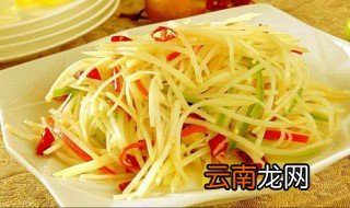 醋熘土豆丝 怎么做醋熘土豆丝好吃