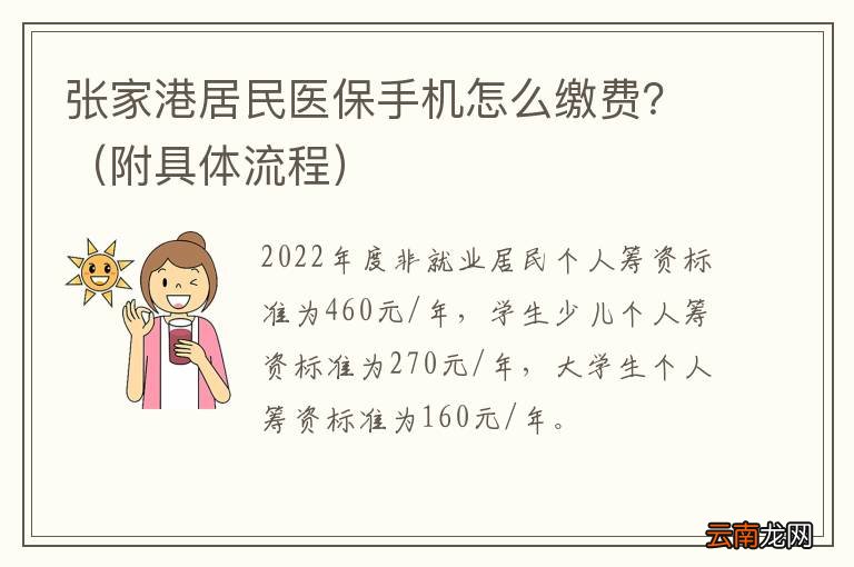 附具体流程 张家港居民医保手机怎么缴费？