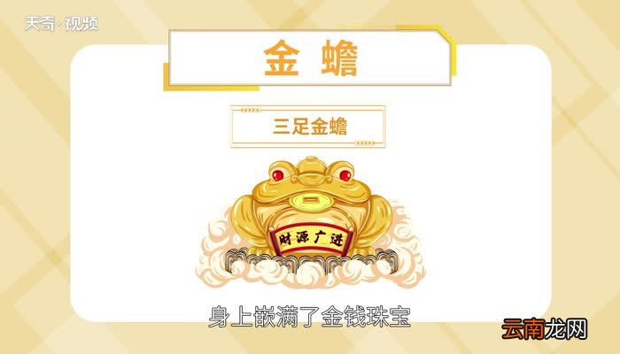 金蟾的寓意 金蟾的含义是什么