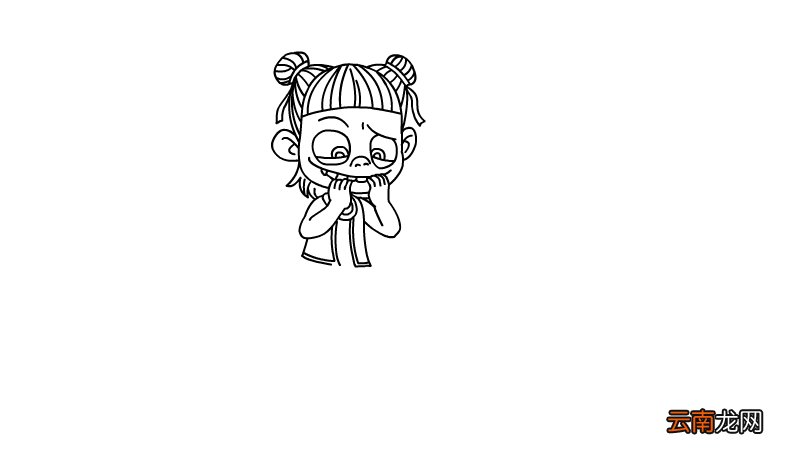 哪吒简笔画怎么画 哪吒简笔画