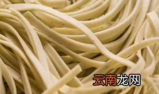 芡粉怎么做面条 芡粉面条的做法