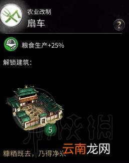 全面战争三国农业科技树一览 全面战争三国农业科技怎么样 鼓励占恳