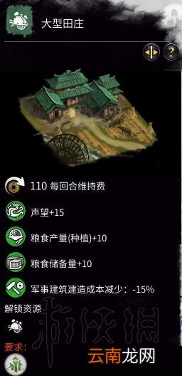 全面战争三国农业科技树一览 全面战争三国农业科技怎么样 鼓励占恳