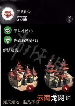 全面战争三国全科技树可解锁建筑一览 全科技树具体效果说明